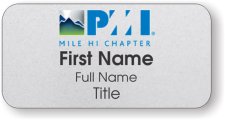 (image for) PMI Mile Hi Chapter Standard Silver badge