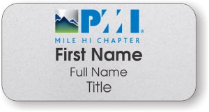 (image for) PMI Mile Hi Chapter Standard Silver badge