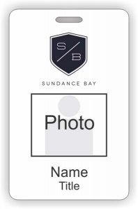 (image for) Sundance Bay Photo ID Vertical badge