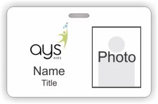 (image for) AYS, Inc. Photo ID Horizontal badge