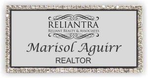 (image for) Reliantra Realty Bling Silver badge