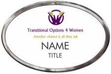 (image for) Transitional Options for Women Oval Prestige Polished badge