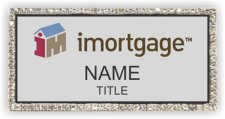(image for) imortgage Bling Silver Badge
