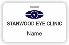 (image for) Stanwood Eye Clinic ID Horizontal badge