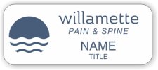 (image for) Willamette Pain and Spine Standard White badge