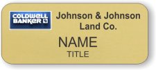 (image for) Coldwell Banker Johnson & Johnson Land Co. Standard Gold badge