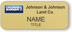 (image for) Coldwell Banker Johnson & Johnson Land Co. Standard Gold badge