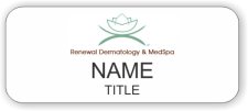 (image for) Renewal Dermatology & MedSpa Standard White badge
