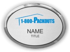 (image for) 1-800-Packouts Oval Executive Silver badge