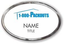 (image for) 1-800-Packouts Oval Prestige Polished badge