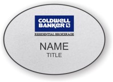 (image for) Coldwell Banker Residential Brokerage Oval Silver badge