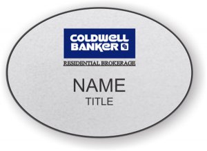 (image for) Coldwell Banker Residential Brokerage Oval Silver badge