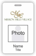 (image for) Barrett & Stokely - Mission Hills Photo ID Vertical badge