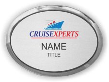 (image for) The Cruise Experts Oval Executive Silver badge