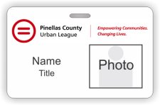 (image for) Pinellas County Urban League Photo ID Horizontal badge