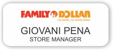 (image for) Family dollar White Rounded Corners badge