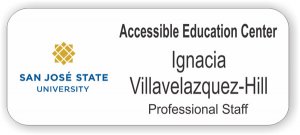 (image for) Accessible Education Center White Rounded Corners badge