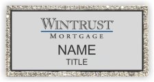 (image for) Wintrust Mortgage Bling Silver badge