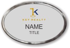 (image for) Key Realty, LLC. Oval Prestige Polished badge