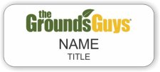 (image for) Grounds Guys Standard White badge