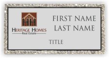 (image for) Heritage Homes Real Estate Bling Silver badge