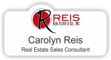 (image for) Reis Real Estate & Co., Inc. Shaped White badge