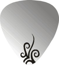 (image for) Hard Rock Hotel Silver Pick Logo Only Badge