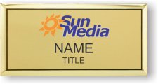 (image for) Sun Media Executive Gold Badge