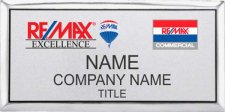 (image for) Remax Commercial Executive Silver Badge with Company/Dba Name