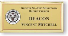 (image for) Greater St. John Baptist Church Executive Gold badge