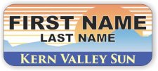 (image for) Kern Valley Sun Standard White badge