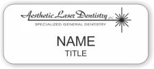 (image for) Aesthetic Laser Dentistry Standard White badge
