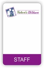 (image for) natures childcare ID Vertical badge
