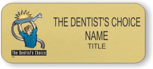 (image for) THE DENTIST\'S CHOICE Standard Gold badge