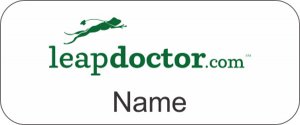 (image for) Leapdoctor.com Standard White badge