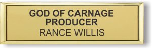 (image for) RANCE WILLIS Small Executive Gold badge