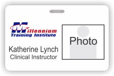 (image for) Millennium Training Institute Photo ID - Horizontal badge