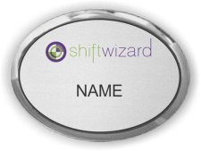 (image for) SHIFT WIZARD Oval Executive Silver badge