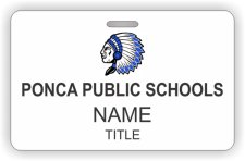 (image for) Ponca Public Schools ID Horizontal badge