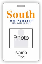 (image for) South University Photo ID Vertical badge