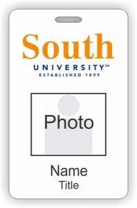 (image for) South University Photo ID Vertical badge