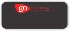 (image for) The Gathering Oasis Church Chalkboard badge