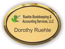 (image for) Ruehle Bookkeeping & Accounting Svcs, LLC Executive Gold Oval badge