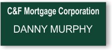 (image for) C&F Mortgage Corporation Standard Other Square Corner badge