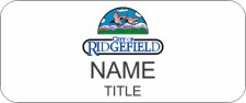 (image for) City of Ridgefield Standard White badge