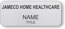(image for) JAMECO HOME HEALTHCARE Standard Silver badge