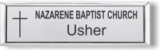 (image for) Nazarene Baptist Church Small Executive Silver badge