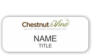 (image for) Chestnut & Vine, LLC Standard White badge