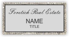(image for) Foretich Real Estate Bling Silver badge