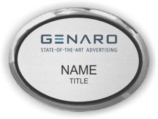 (image for) Genaro, LLC Oval Executive Silver badge